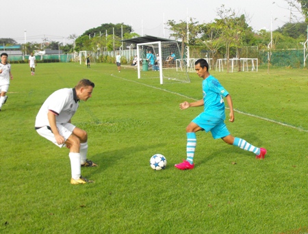 FC Nova take on Bangkok Masters at Horseshoe Point, Saturday, Nov. 27.